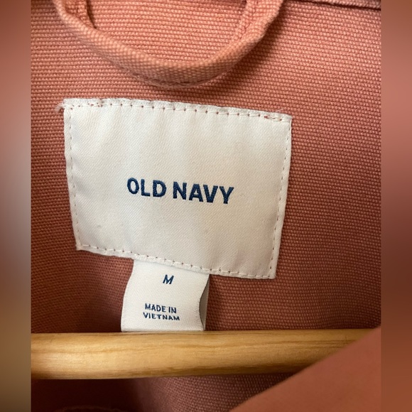 Old Navy Terracotta Coloured Military-Style Cargo Jacket - Picture 3 of 9